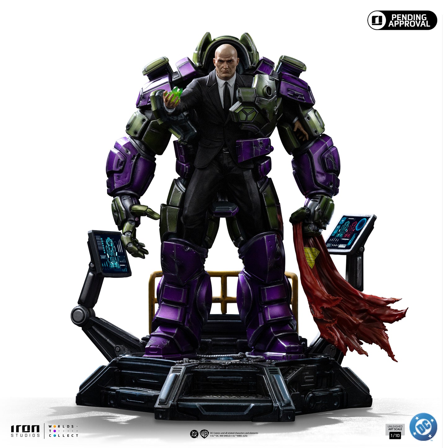Iron Studio 1/10 Scale Deluxe Lex Luthor Unleashed