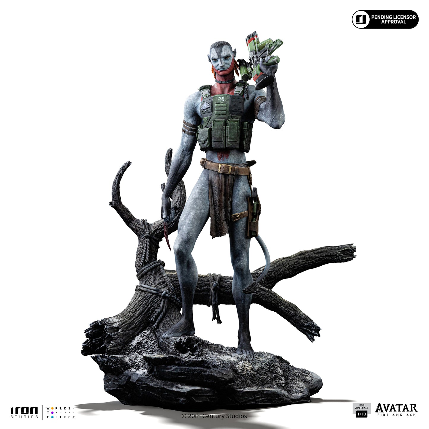 Iron Studio Miles Quaritch - Avatar 3: Fire and Ash Art Scale 1/10