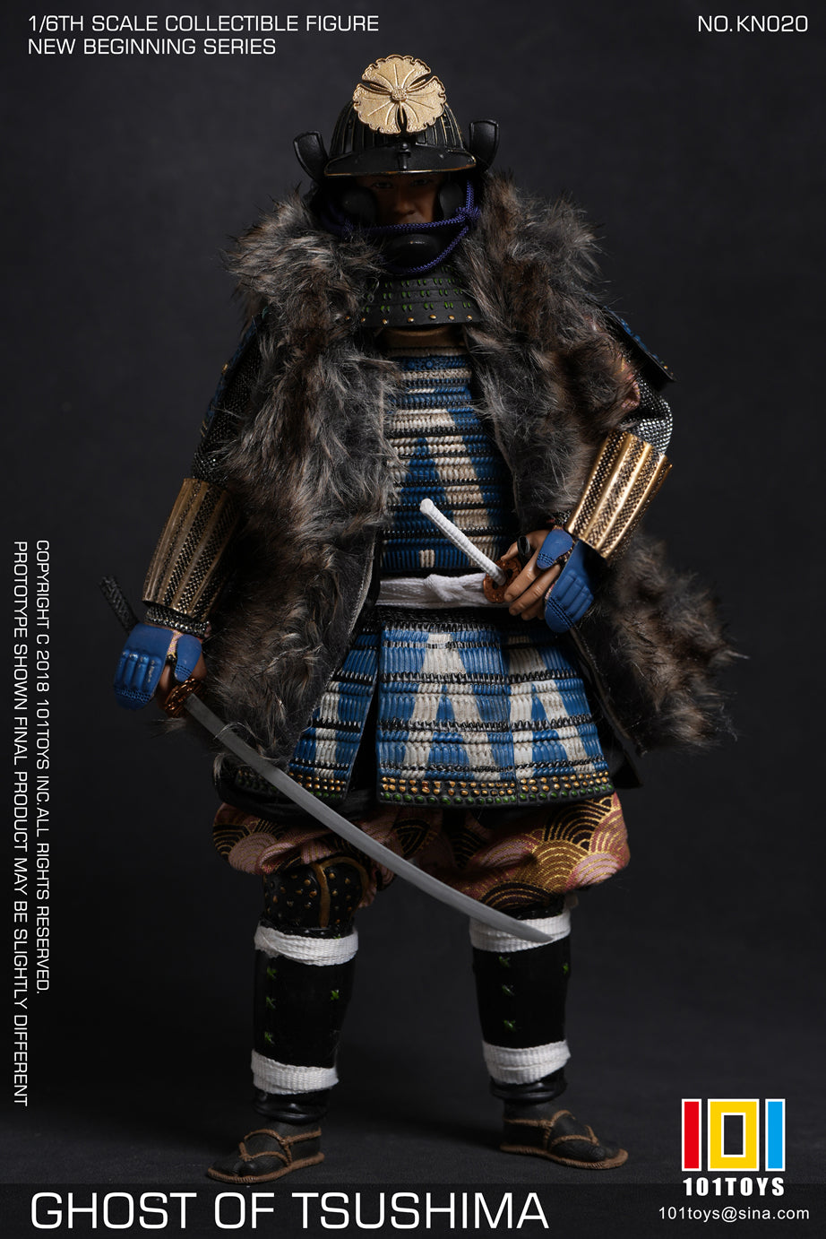 101TOYS KN020 1/6 新起点系列 武士甲 GHOST OF TSUSHIMA AMURAI A