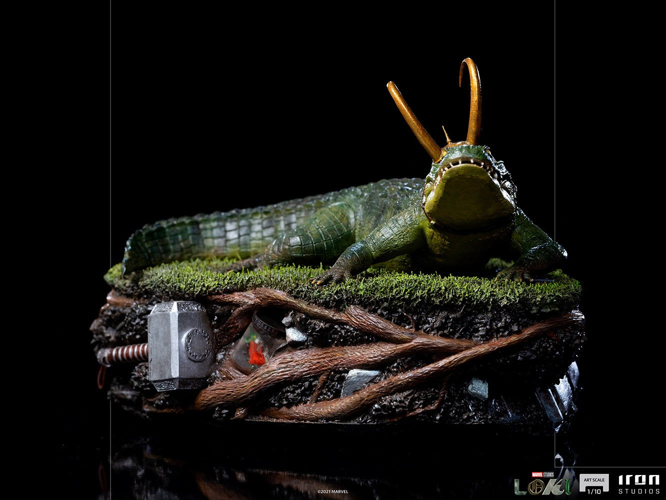Iron Studios Alligator Loki - Loki - Art Scale 1/10 Statue