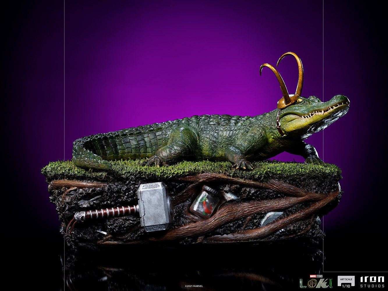 Iron Studios Alligator Loki - Loki - Art Scale 1/10 Statue