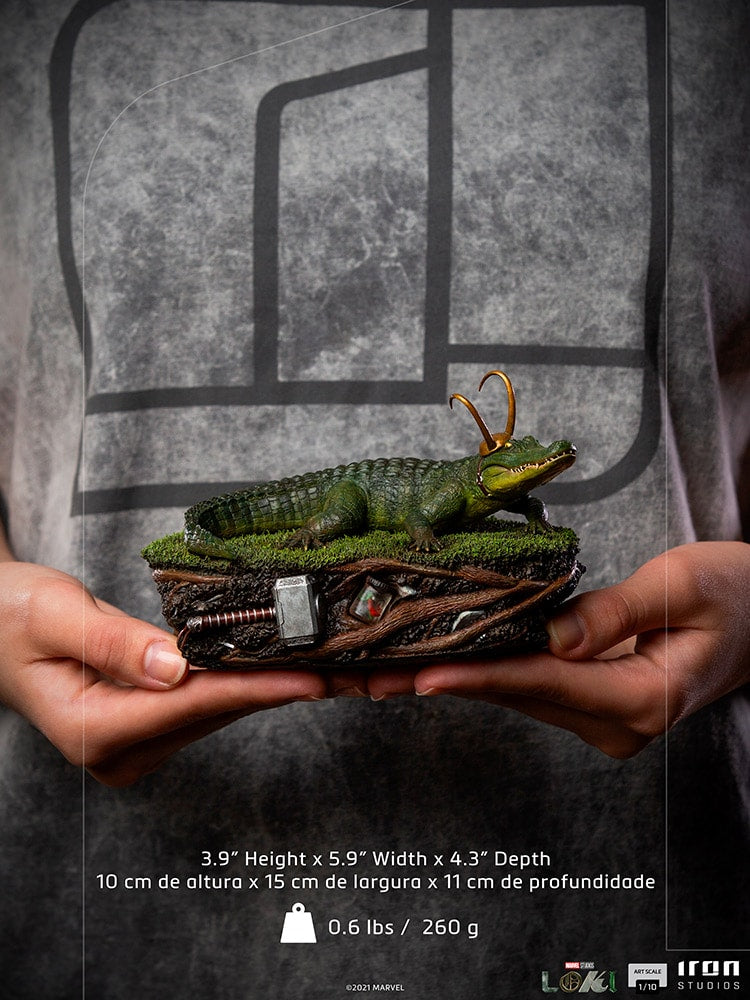 Iron Studios Alligator Loki - Loki - Art Scale 1/10 Statue