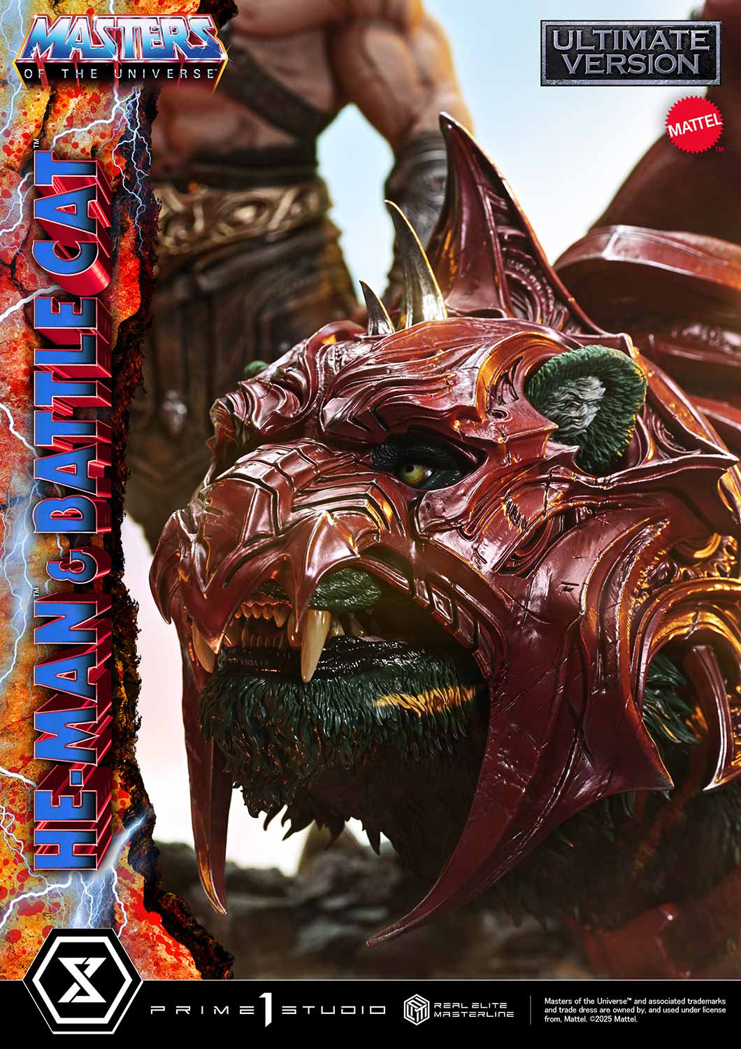 Prime 1 Studio Master of the Universe - He Man and Battle Cat REMMOU-01UT
