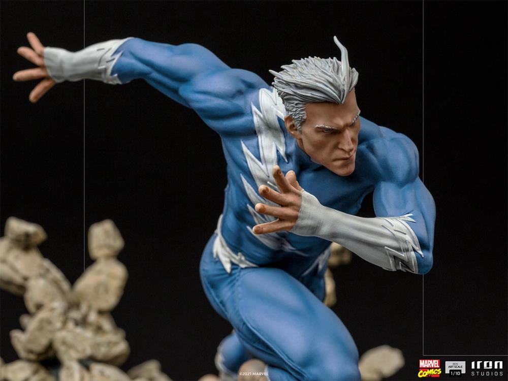 Iron Studio X Men Battle Diorama Series Quicksilver 1/10 Art Scale Statue