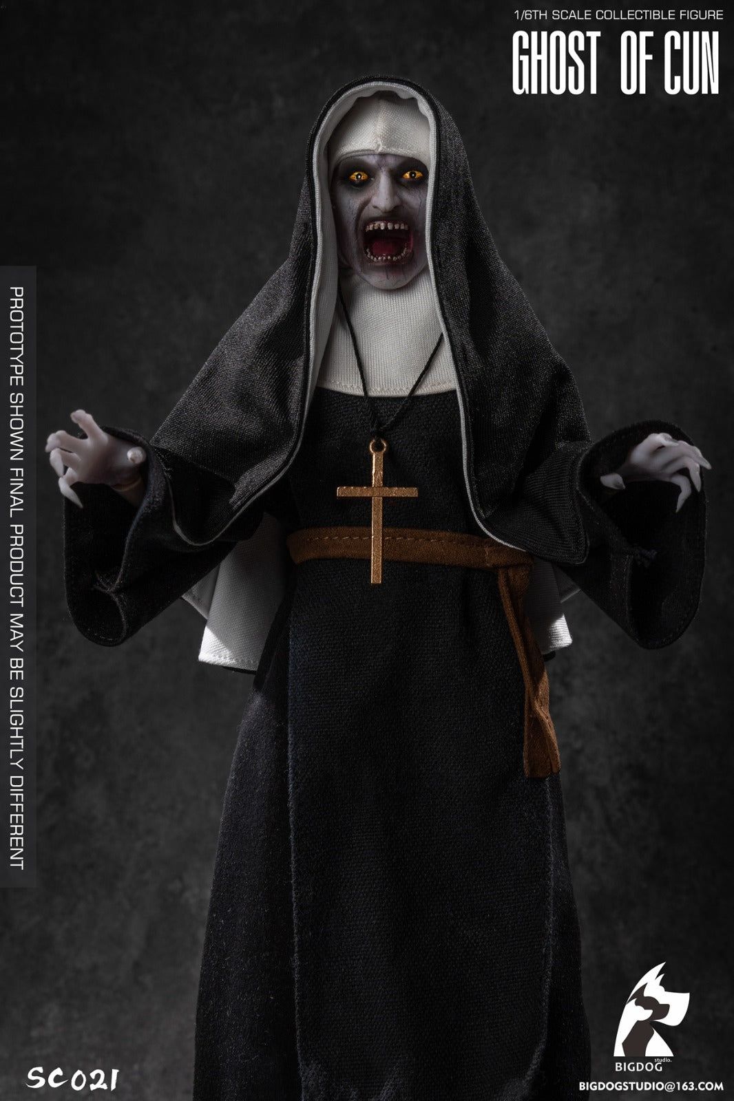 Bigdog Studio SC021 1/6 Scale Ghost of Cun The Nun Movie
