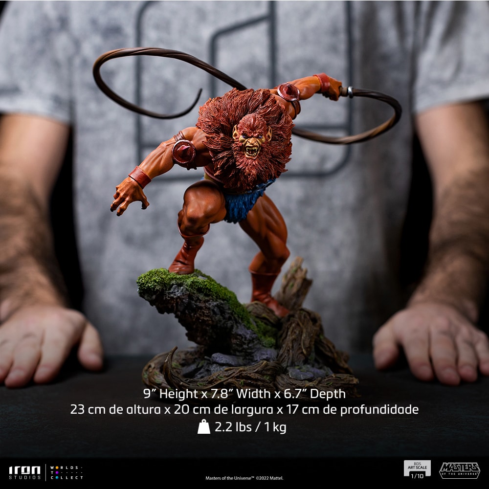 Iron Studio Beast Man - Masters of the Universe - BDS Art Scale 1/10 Statue