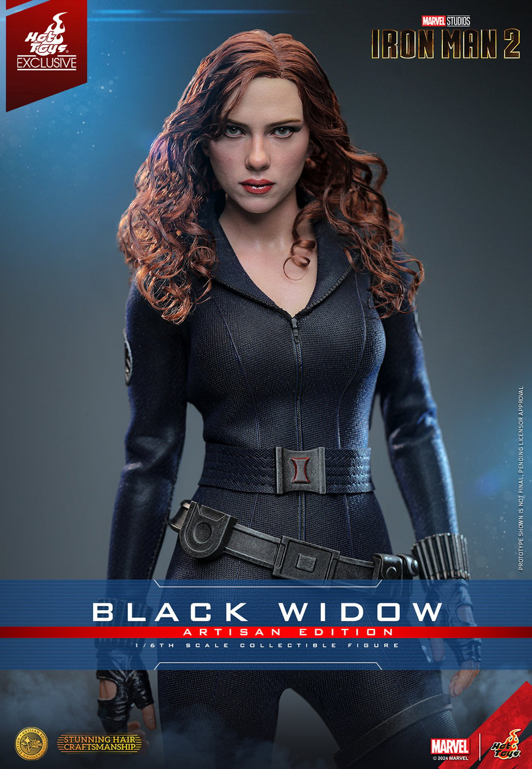 Artisan Edition Hot Toys MMS757AE Iron Man 2 Black Widow