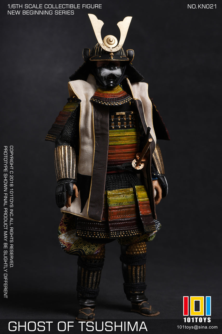 101TOYS KN021 1/6 新起点系列 武士乙 GHOST OF TSUSHIMA SAMURAI B