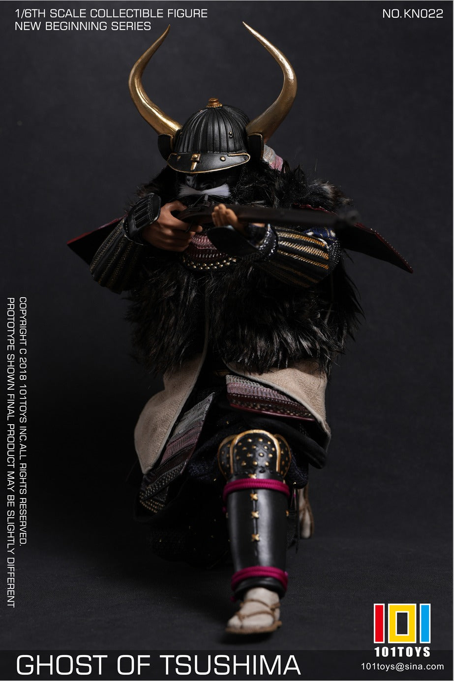 101TOYS KN022 1/6 新起点系列 武士丙 GHOST OF TSUSHIMA SAMURAI C