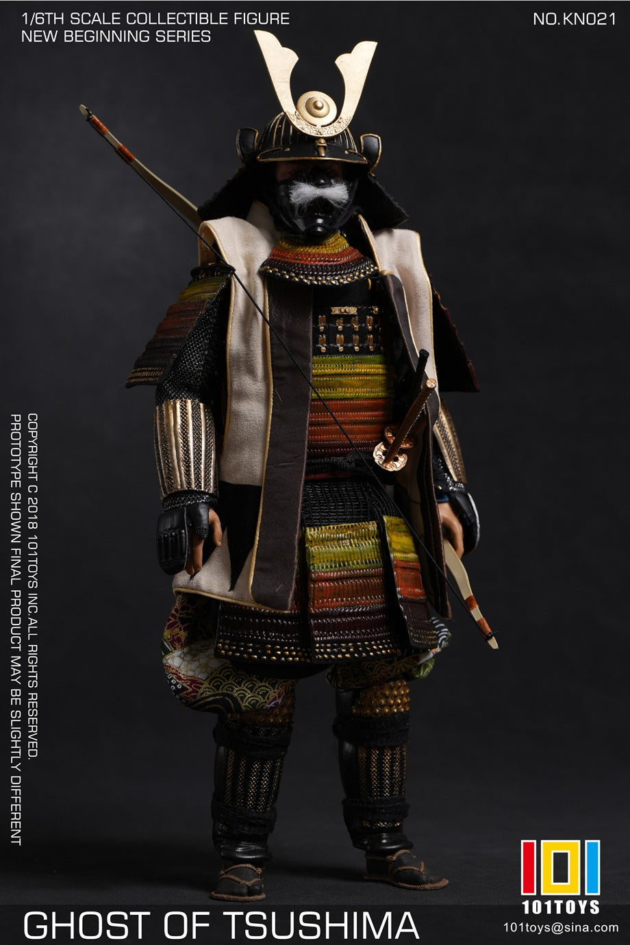101TOYS KN021 1/6 新起点系列 武士乙 GHOST OF TSUSHIMA SAMURAI B