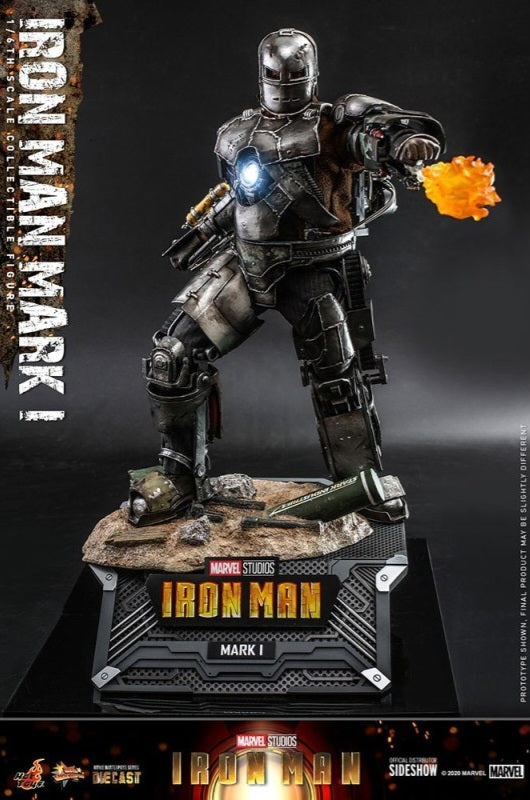 Special Edition ! Hot Toys 1/6 Diecast - Marvel: Iron Man - Iron Man Mark I MMS605D40B