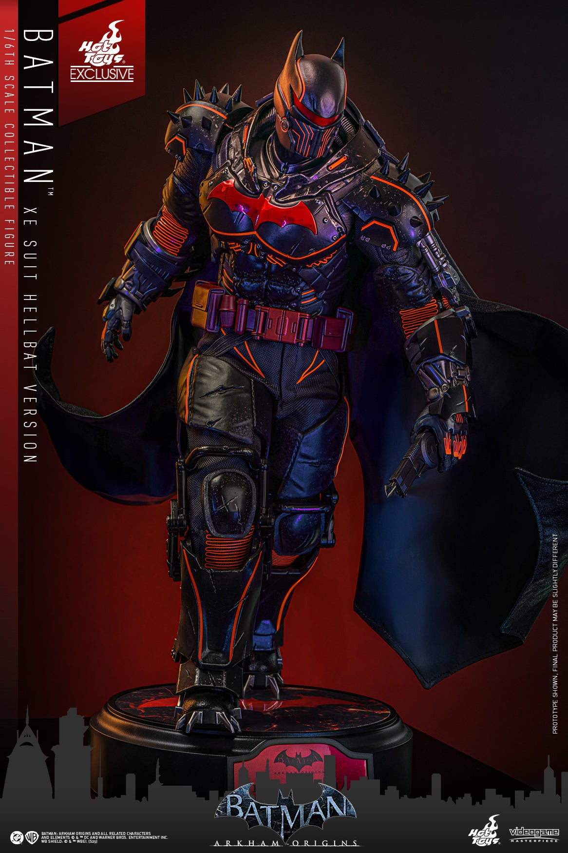 Exclusive ! Hot Toys VGM73 Batman (XE Suit Hellbat Version)