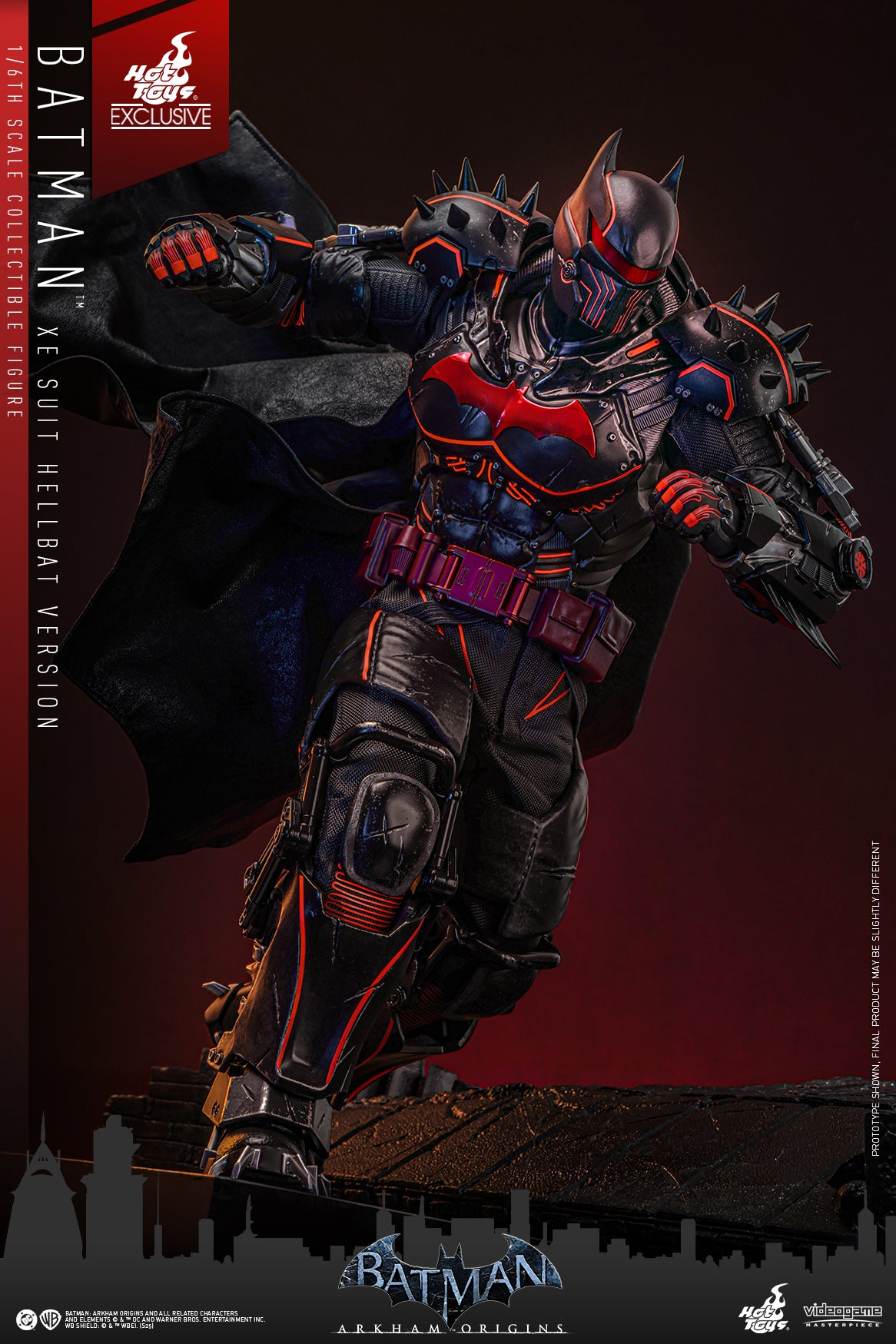Exclusive ! Hot Toys VGM73 Batman (XE Suit Hellbat Version)