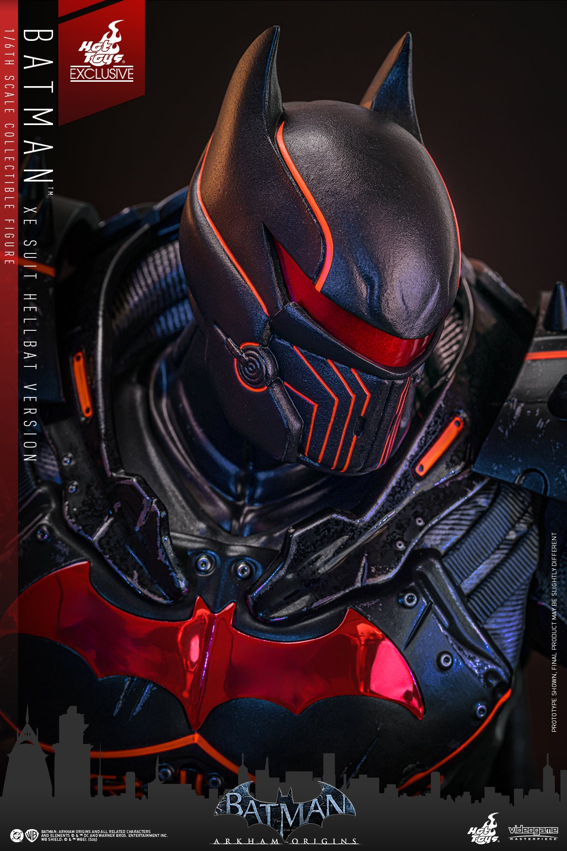 Exclusive ! Hot Toys VGM73 Batman (XE Suit Hellbat Version)