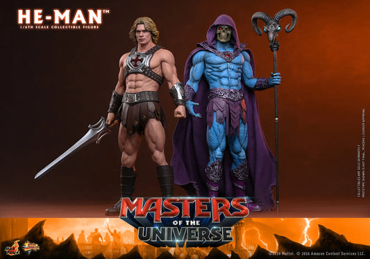 PRE ORDER - Hot Toys Master of the Universe HE Man & Skeletor MMS888 MMS889 1/6 Collectible Figures