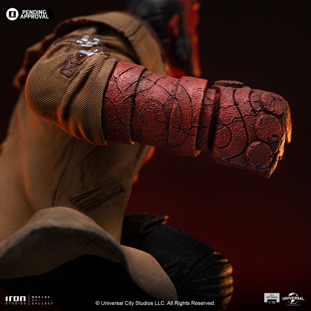Iron Studios Hellboy - Hellboy 2: The Golden Army - Art Scale 1/10 Statue