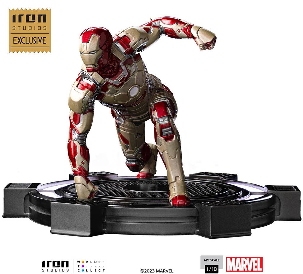 Iron Studios (2022 Event Exclusive) Iron Man Mark 42 - BDS Art Scale 1/10 Statue