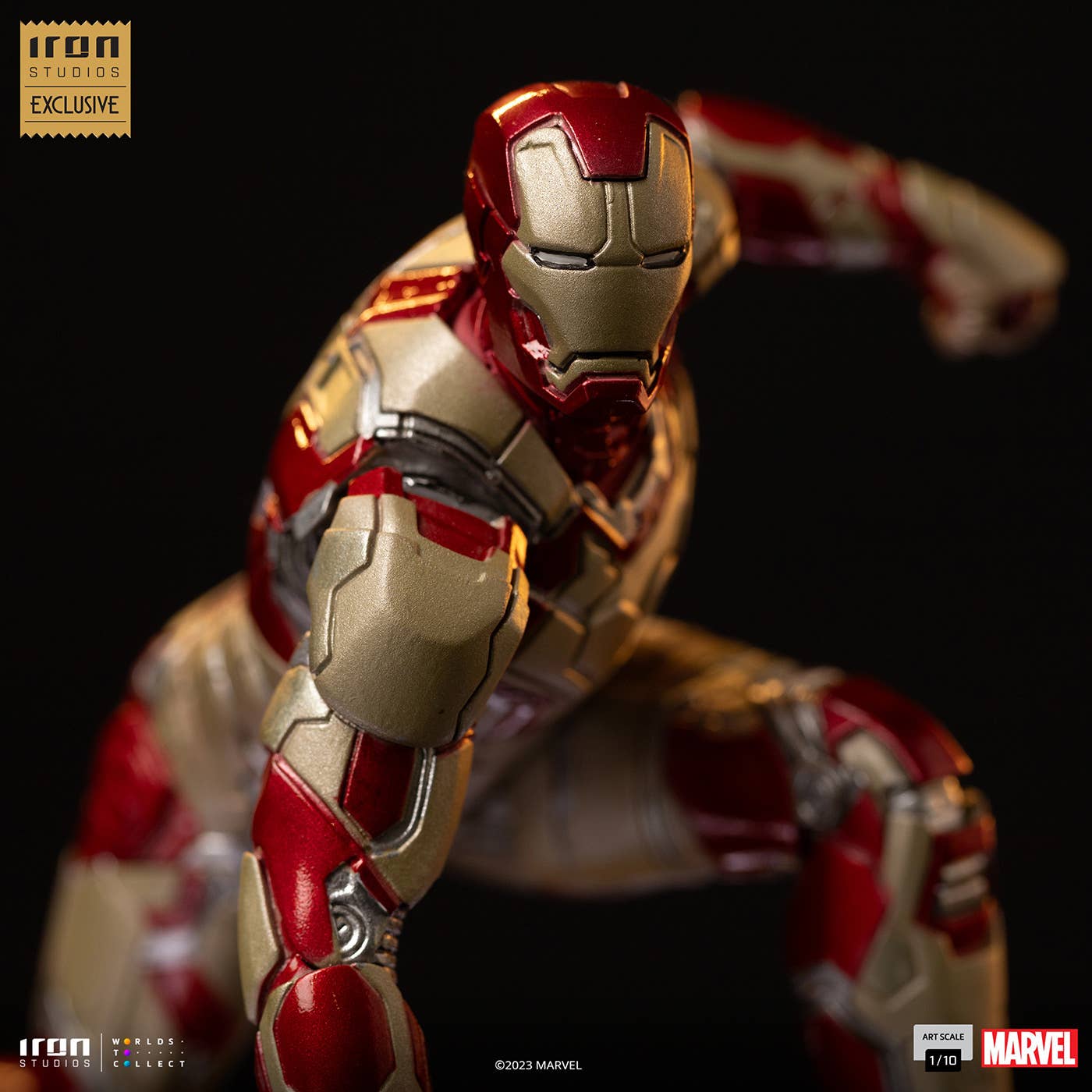 Iron Studios (2022 Event Exclusive) Iron Man Mark 42 - BDS Art Scale 1/10 Statue