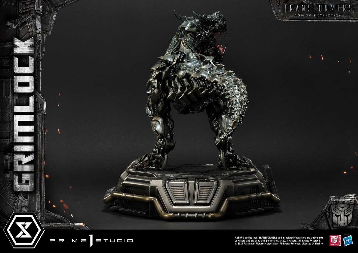 Prime 1 Studio Transformers: Age of Extinction (Film) - Grimlock