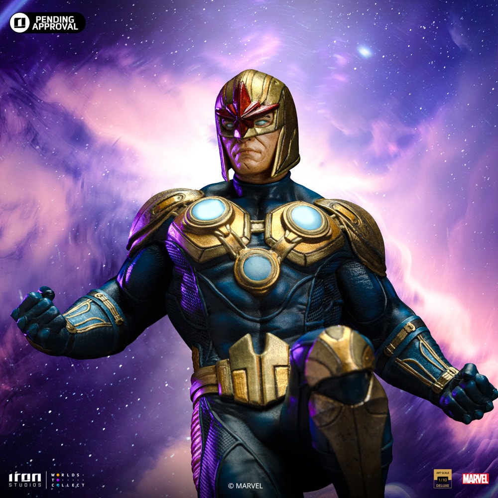Iron Studios Nova Deluxe - Infinity Gauntlet Diorama - BDS Art Scale 1/10 Statue