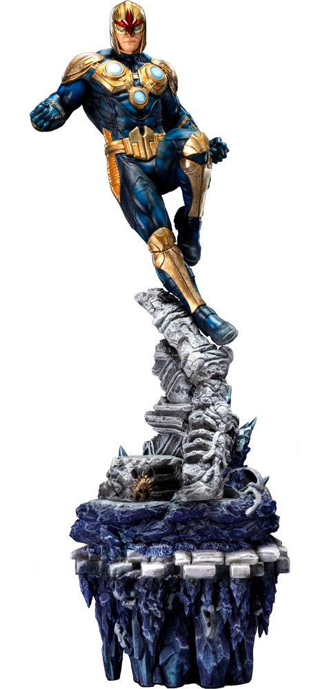 Iron Studios Nova Deluxe - Infinity Gauntlet Diorama - BDS Art Scale 1/10 Statue