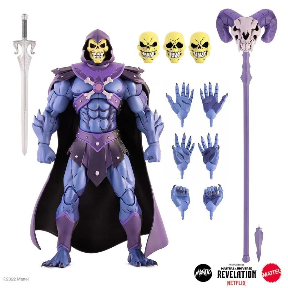 Mondo Masters of the Universe Revelation - Skeletor 1/6 Scale Figure SDCC LE Exclusive