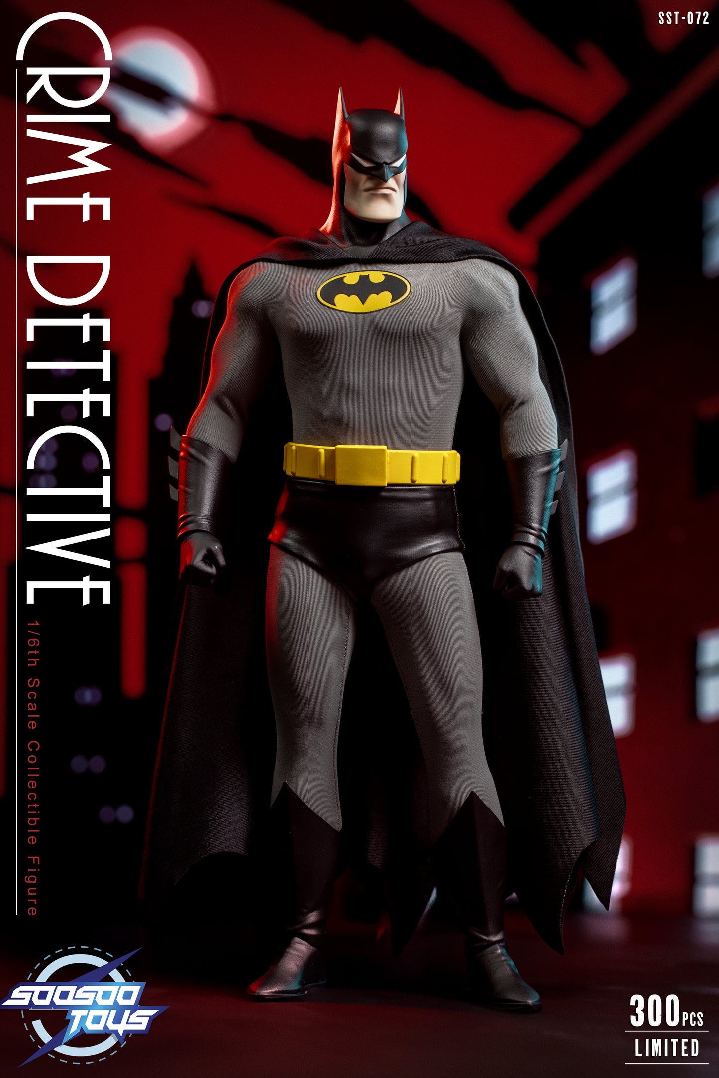 300 pcs ! Soosootoys SST-072 Crime Detective Batmam