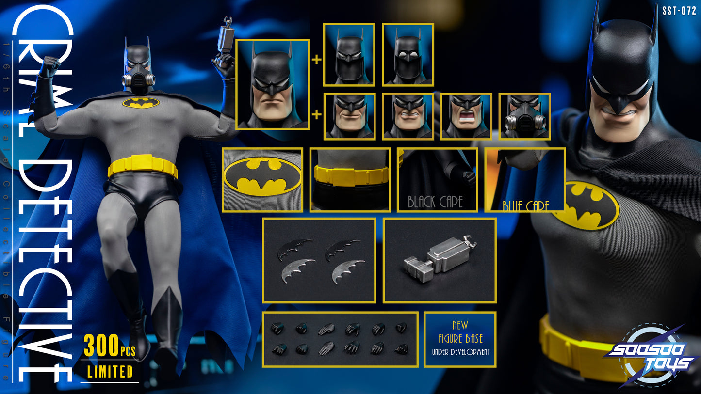 300 pcs ! Soosootoys SST-072 Crime Detective Batmam