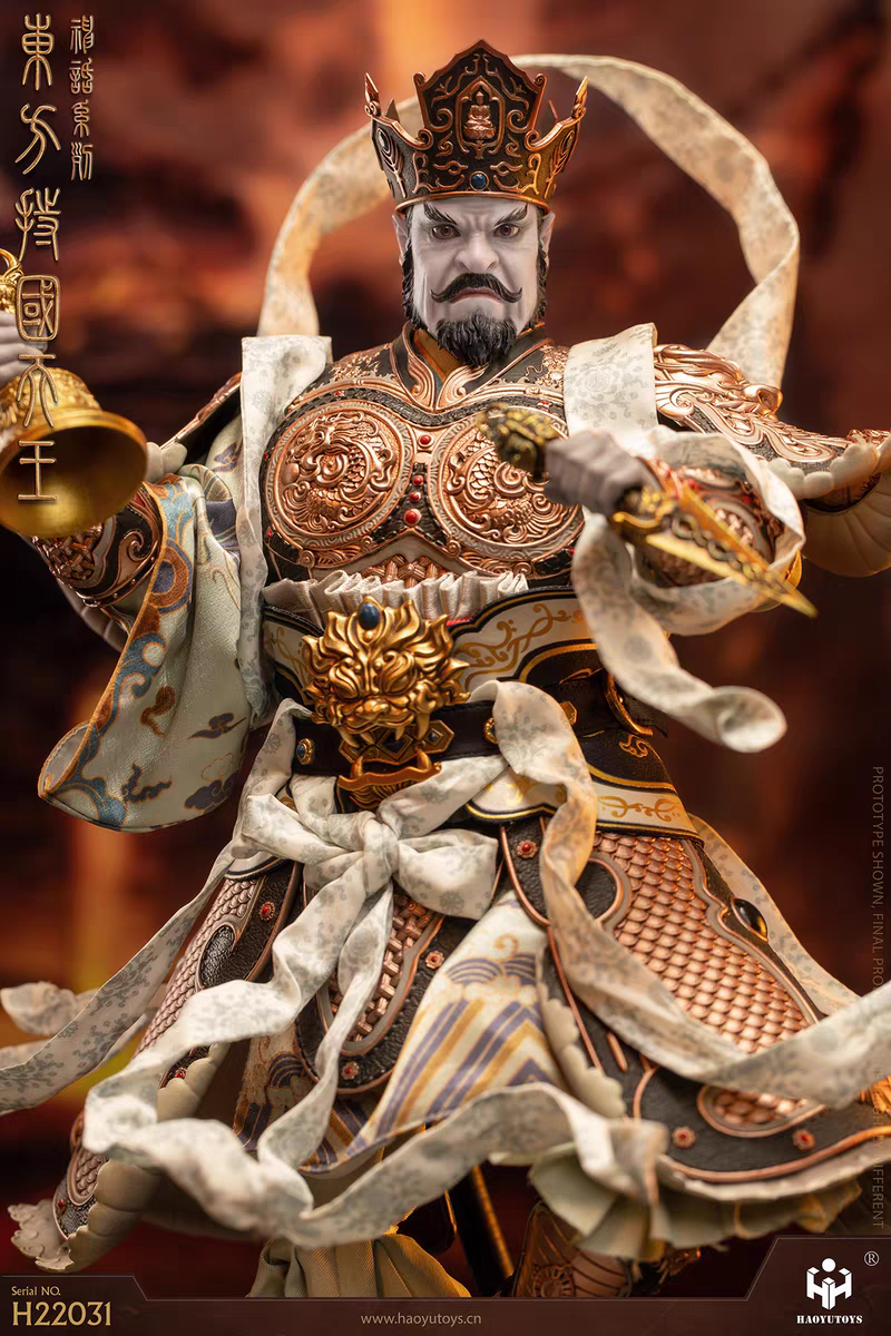 HAOYUTOYS 1/6 神话系列 四大天王 东方持国天王
