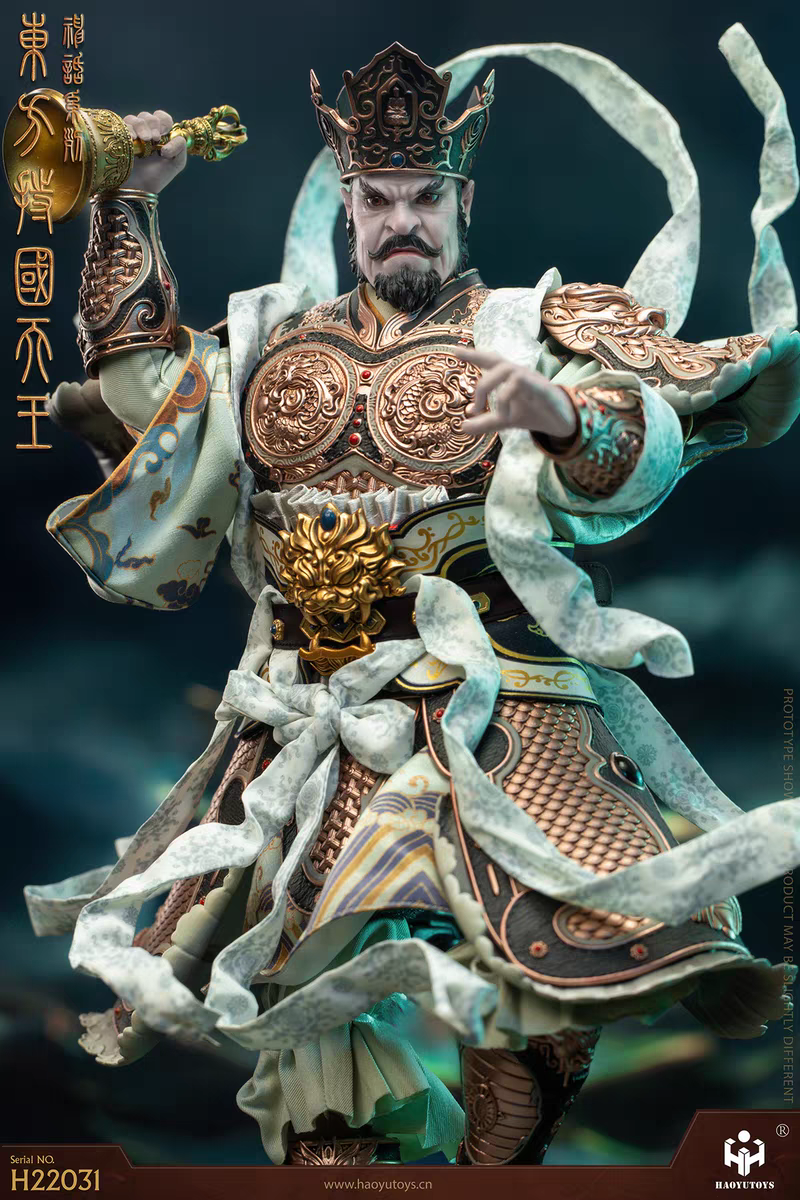 HAOYUTOYS 1/6 神话系列 四大天王 东方持国天王