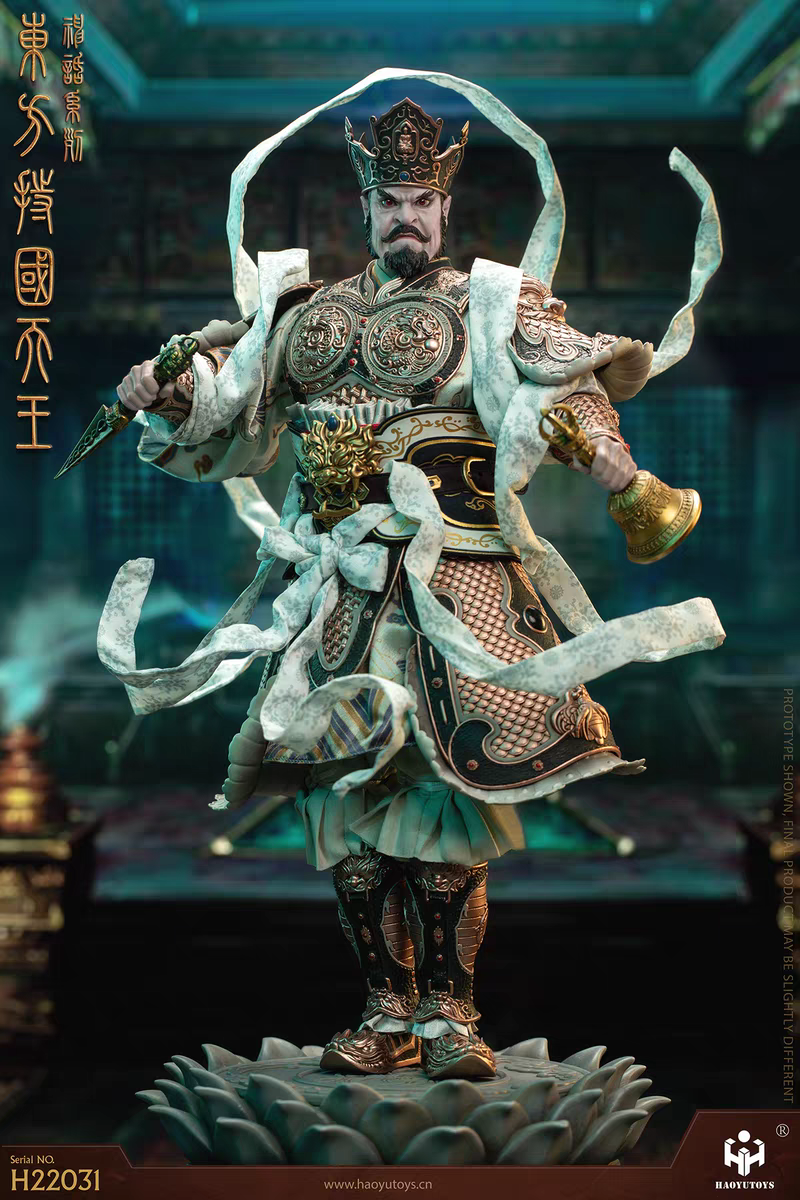 HAOYUTOYS 1/6 神话系列 四大天王 东方持国天王