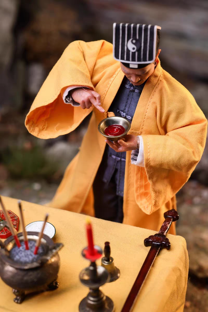 DELUXE VERSION ! Mountain Studio 黄衣侠 一眉道人 九叔 英叔 1/12 Vampire