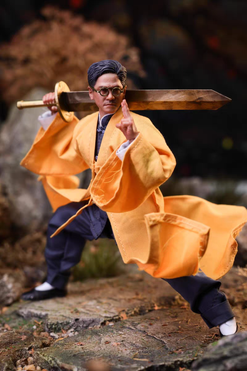 DELUXE VERSION ! Mountain Studio 黄衣侠 一眉道人 九叔 英叔 1/12 Vampire
