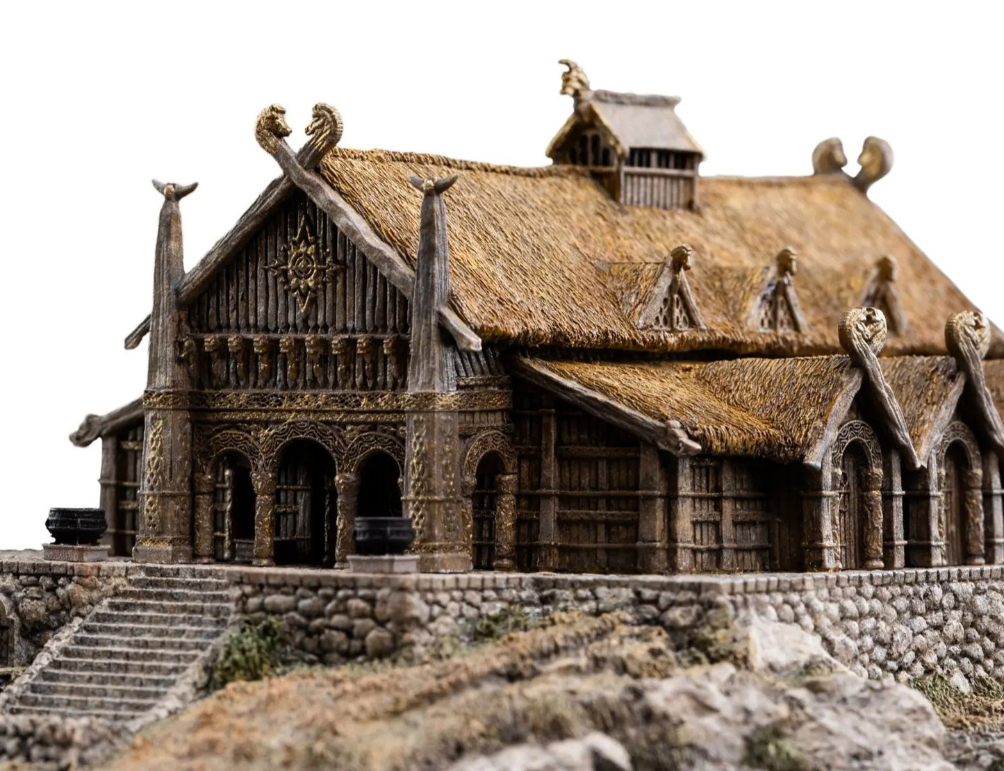 Weta Workshop The Golden House of Edoras Lord of the Rings LOTR