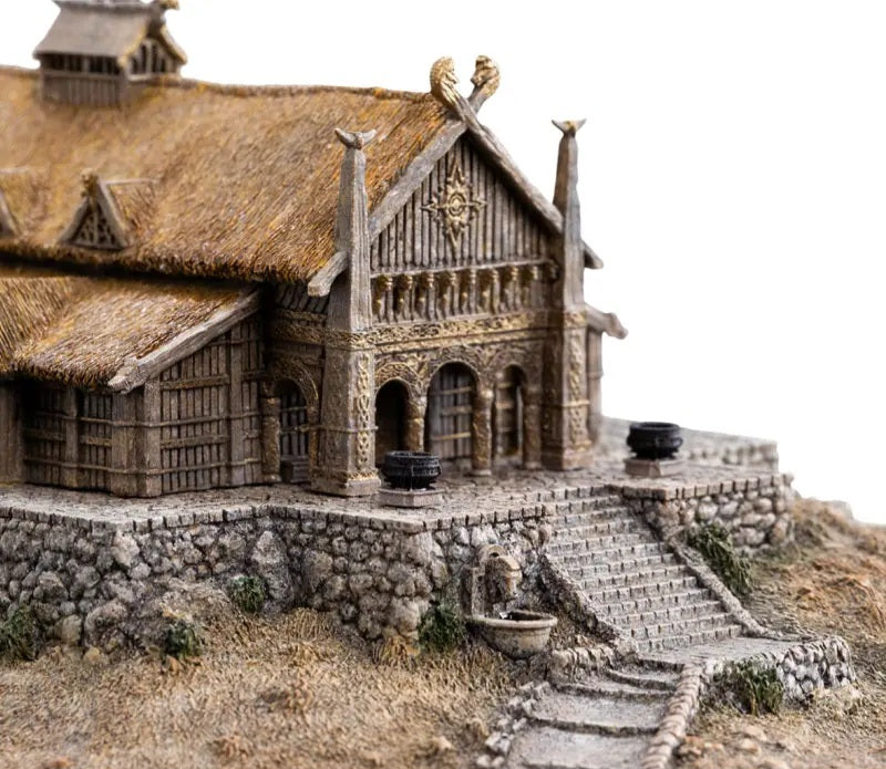 Weta Workshop The Golden House of Edoras Lord of the Rings LOTR