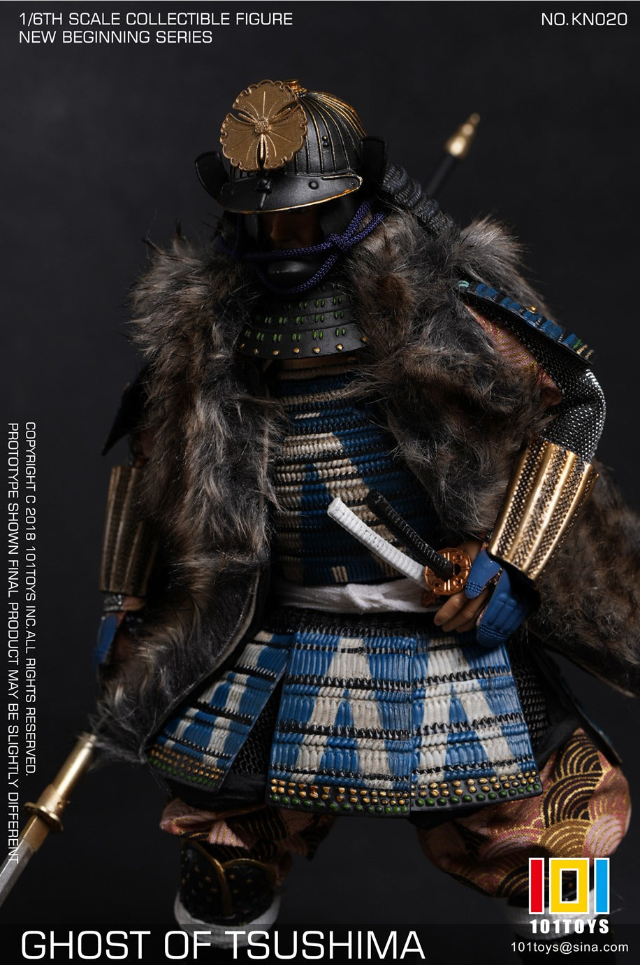 101TOYS KN020 1/6 新起点系列 武士甲 GHOST OF TSUSHIMA AMURAI A