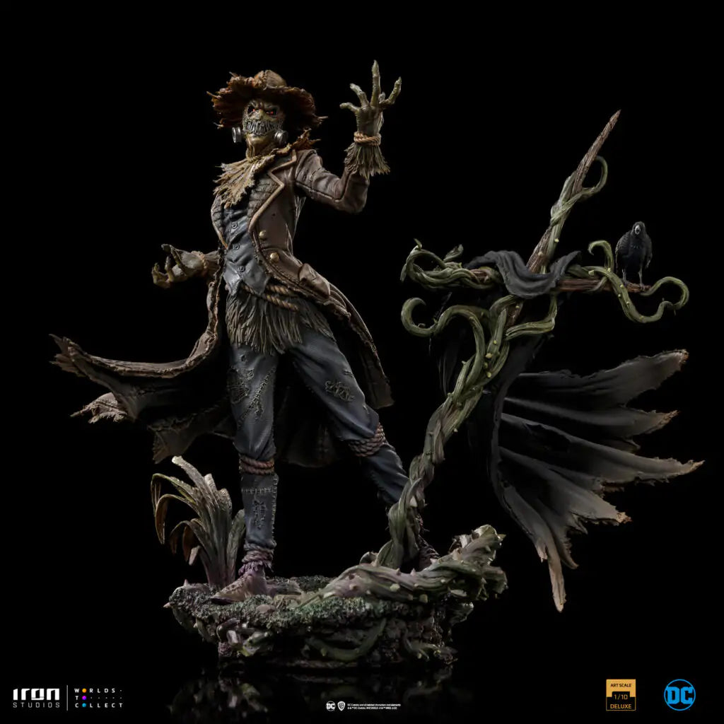 Iron Studios 2022 Event Exclusive Scarecrow Deluxe Art Scale 1/10 Statue