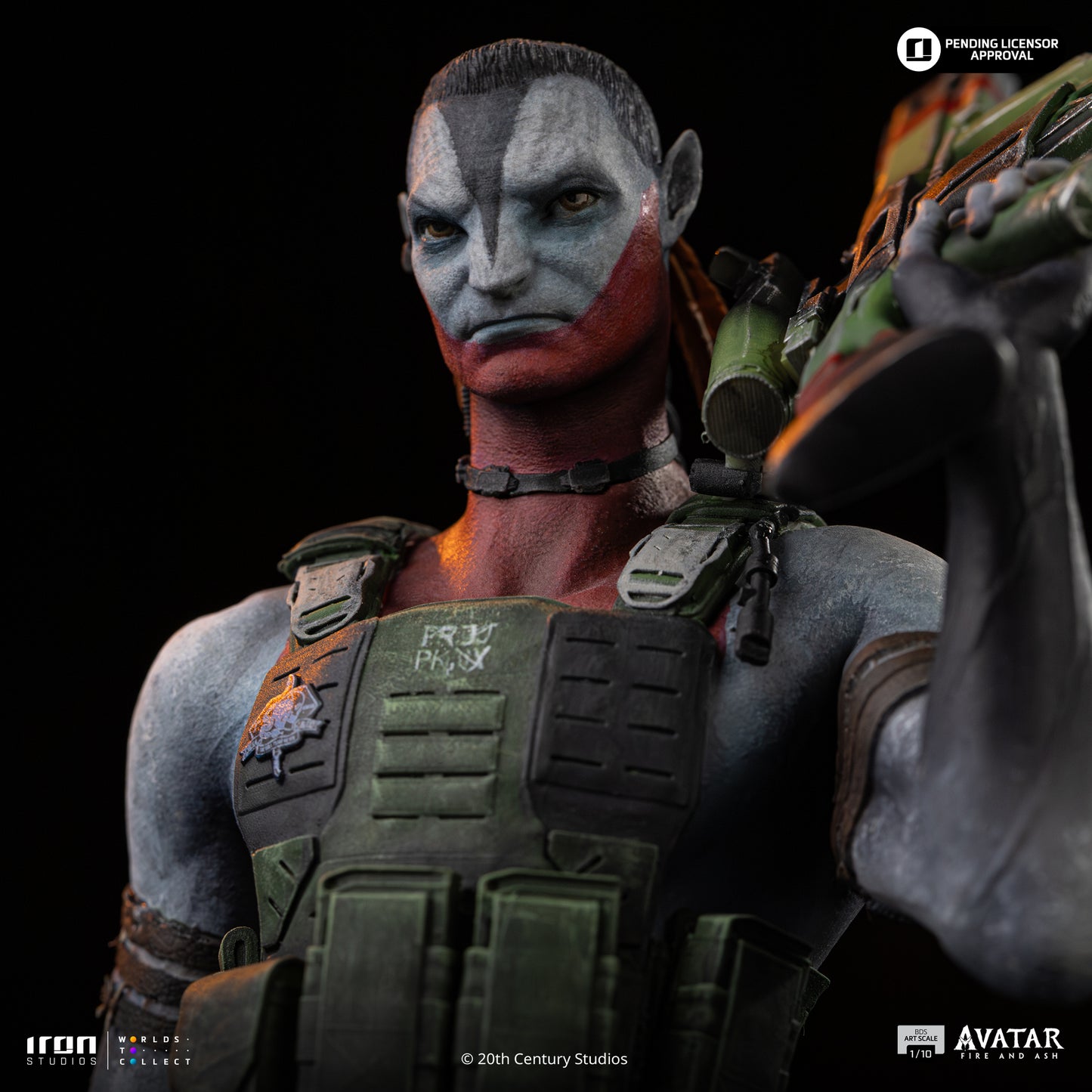 Iron Studio Miles Quaritch -	Avatar 3: Fire and Ash Art Scale 1/10