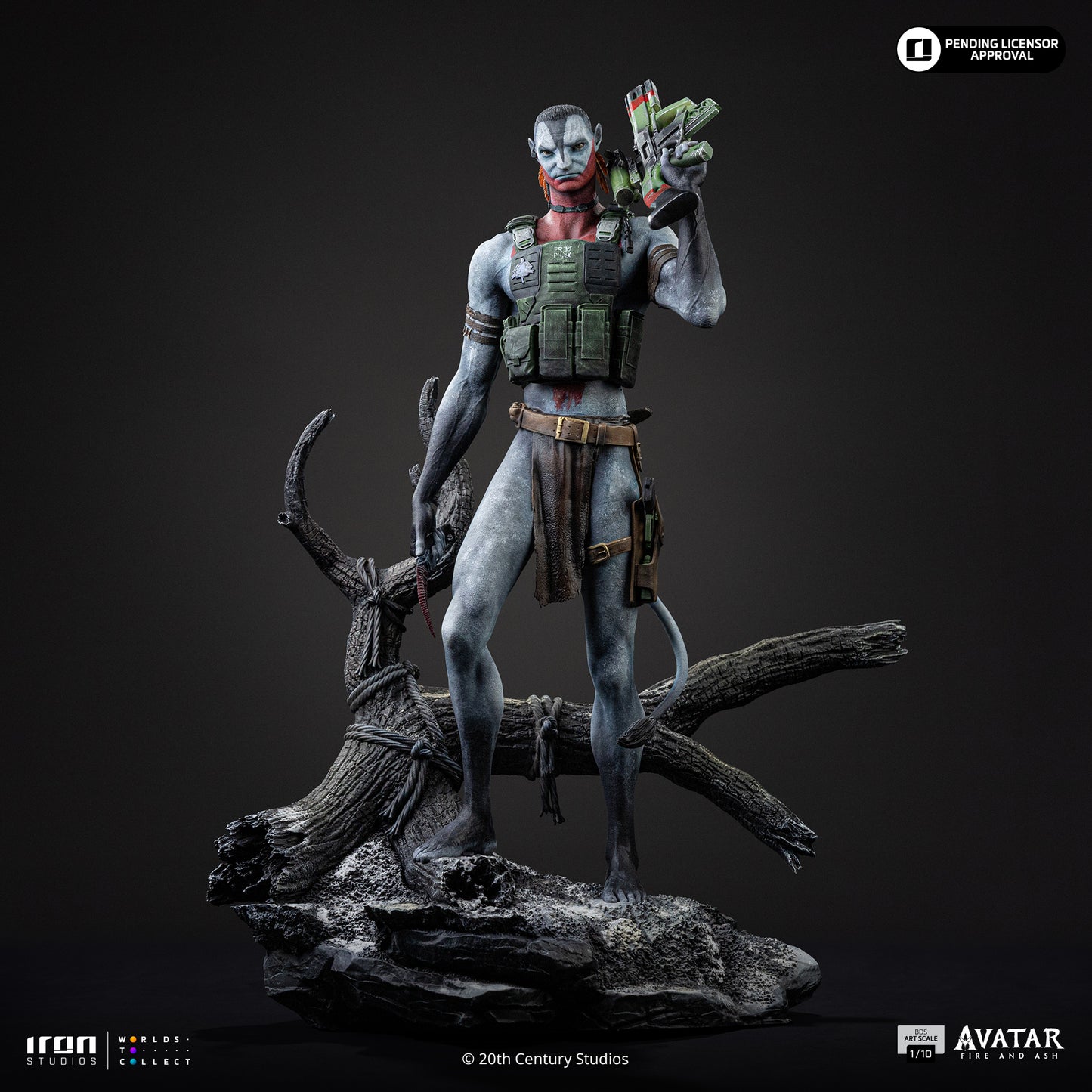 Iron Studio Miles Quaritch -	Avatar 3: Fire and Ash Art Scale 1/10