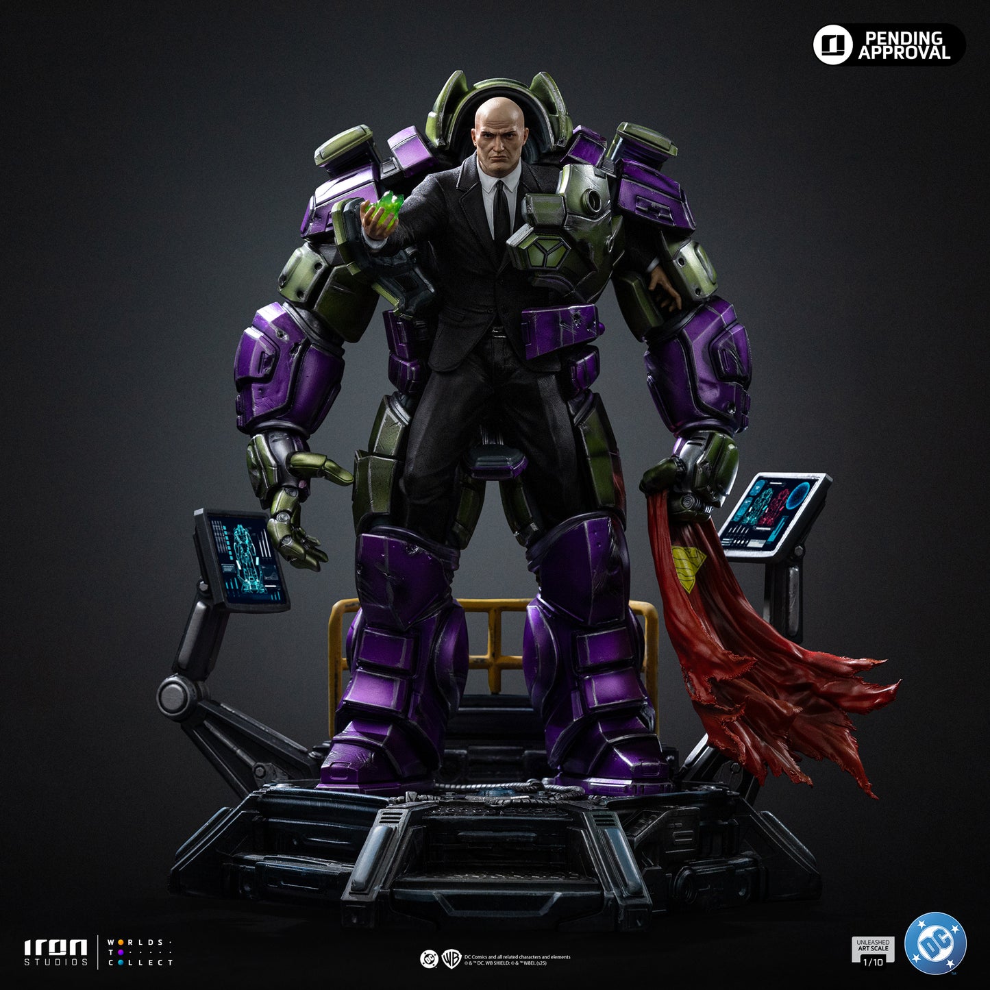 Iron Studio 1/10 Scale Deluxe Lex Luthor Unleashed