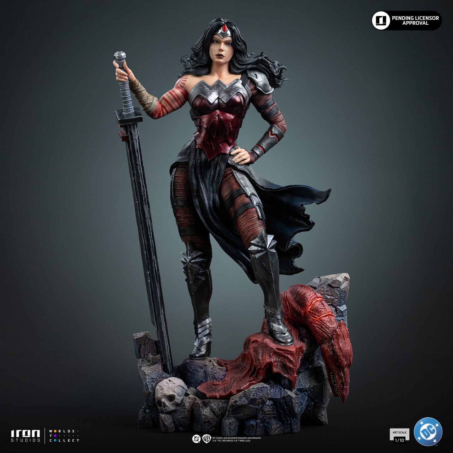 PRE ORDER - Iron Studio Wonder Woman Absolute - DC Comics - Art Scale 1/10