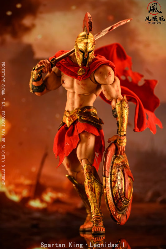 Wind Toys FMW004B 1/12 Eternal Warlords Series Spartan King Leonidas I (Bloodstained Edition)