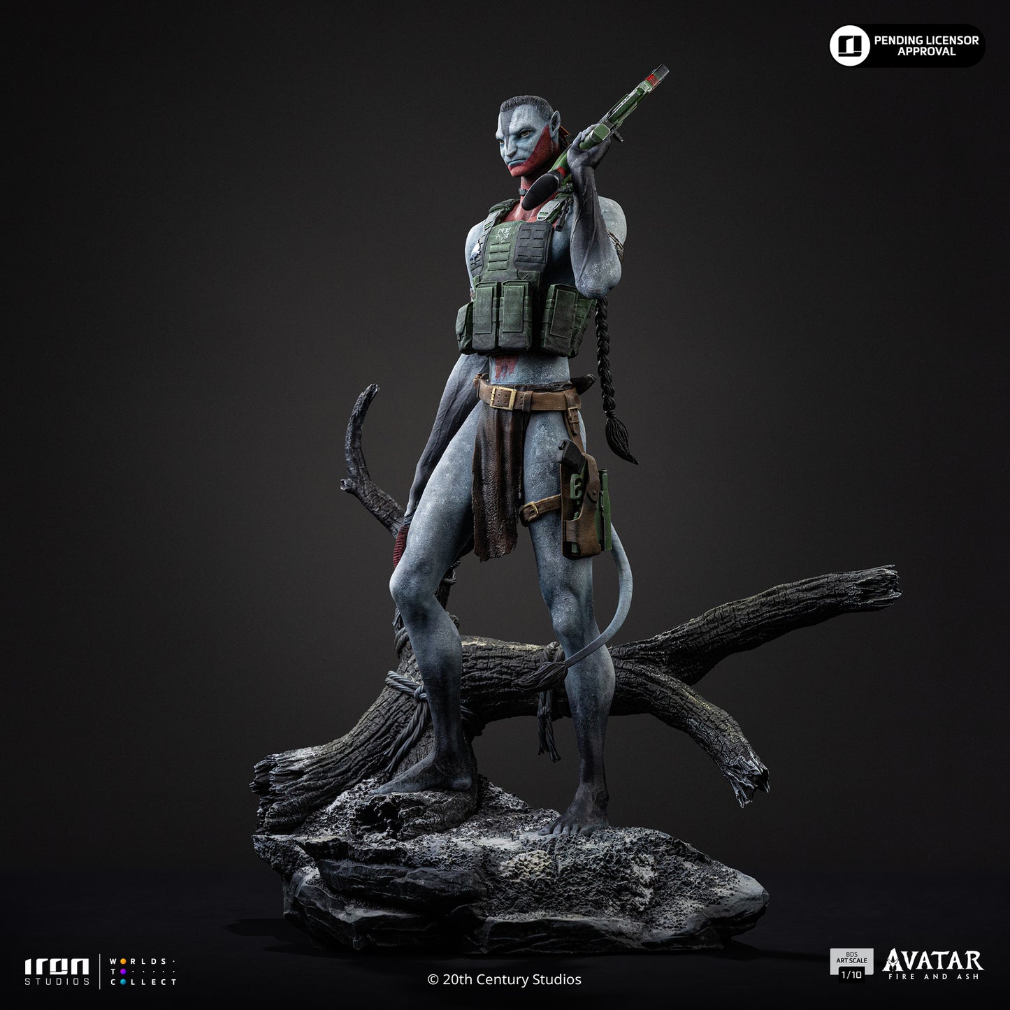 Iron Studio Miles Quaritch -	Avatar 3: Fire and Ash Art Scale 1/10