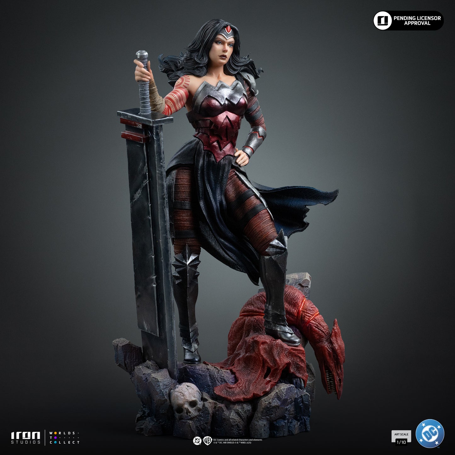 PRE ORDER - Iron Studio Wonder Woman Absolute - DC Comics - Art Scale 1/10