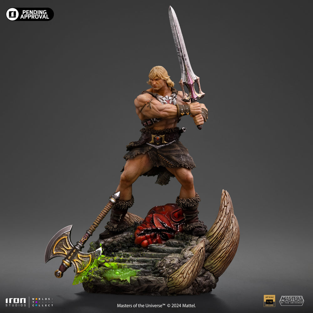 Iron Studio He Man Unleashed - Masters of the Universe - Art Scale 1/10 Statue