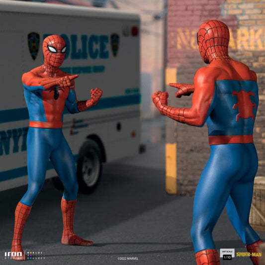 Iron Studio Spiderman 60s Animated Series - Marvel - Iron Studios 1/10 Scale Statue