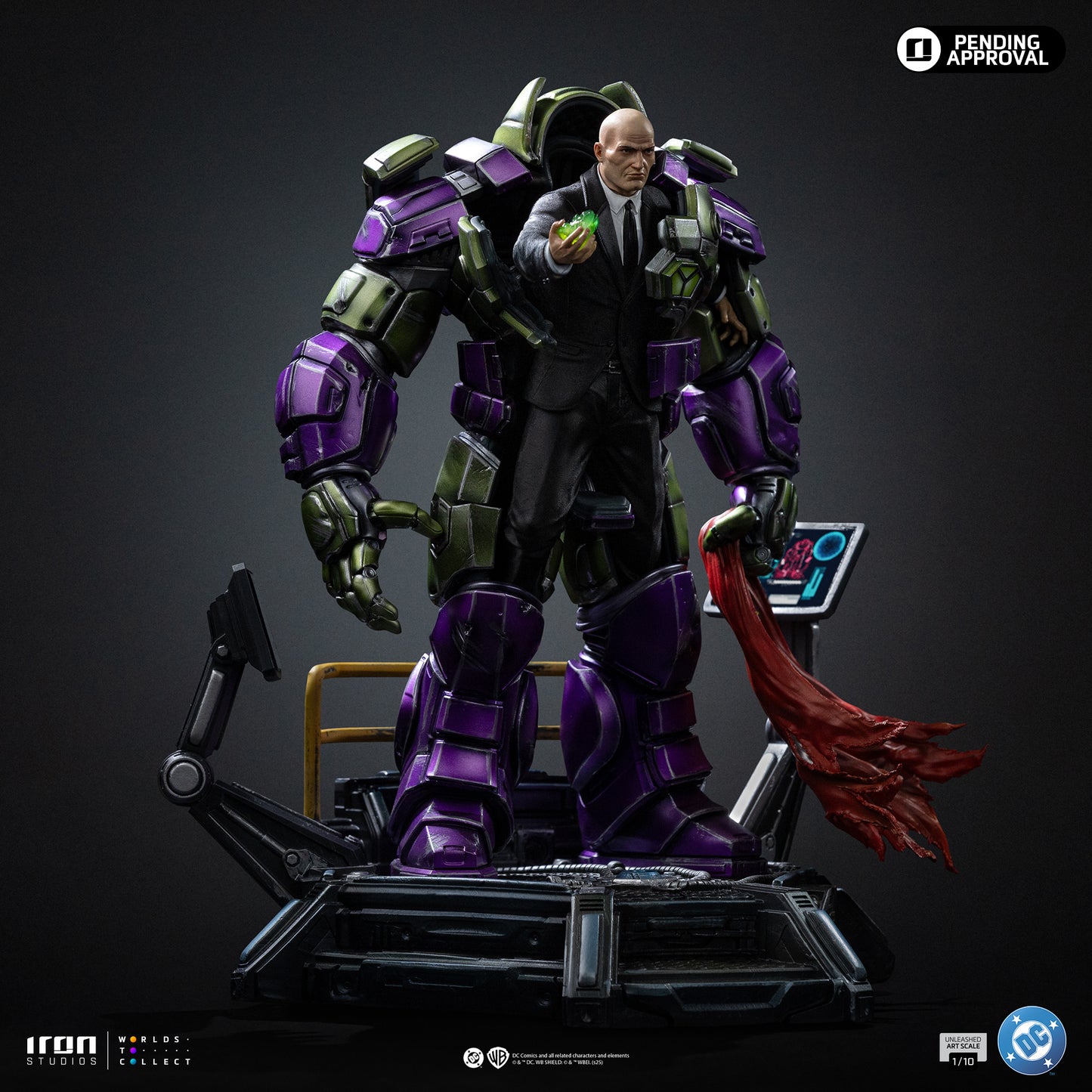 Iron Studio 1/10 Scale Deluxe Lex Luthor Unleashed