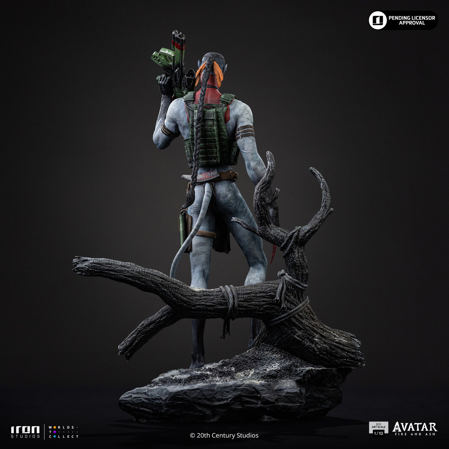 Iron Studio Miles Quaritch -	Avatar 3: Fire and Ash Art Scale 1/10