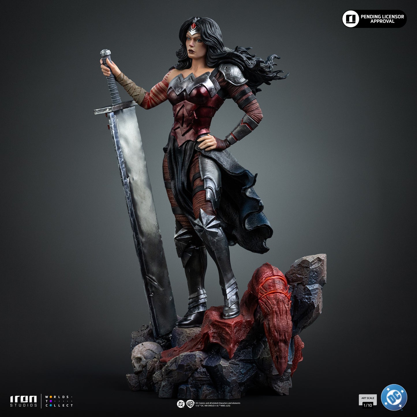 PRE ORDER - Iron Studio Wonder Woman Absolute - DC Comics - Art Scale 1/10