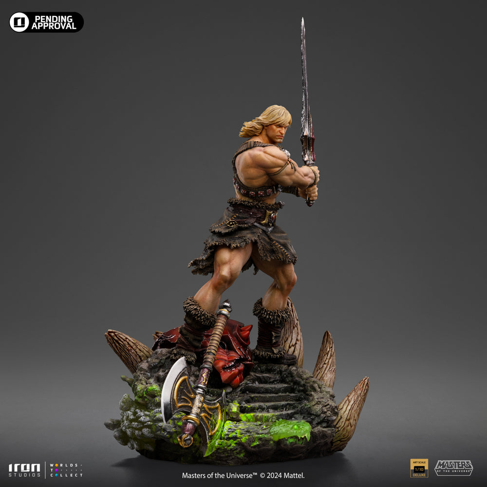 Iron Studio He Man Unleashed - Masters of the Universe - Art Scale 1/10 Statue
